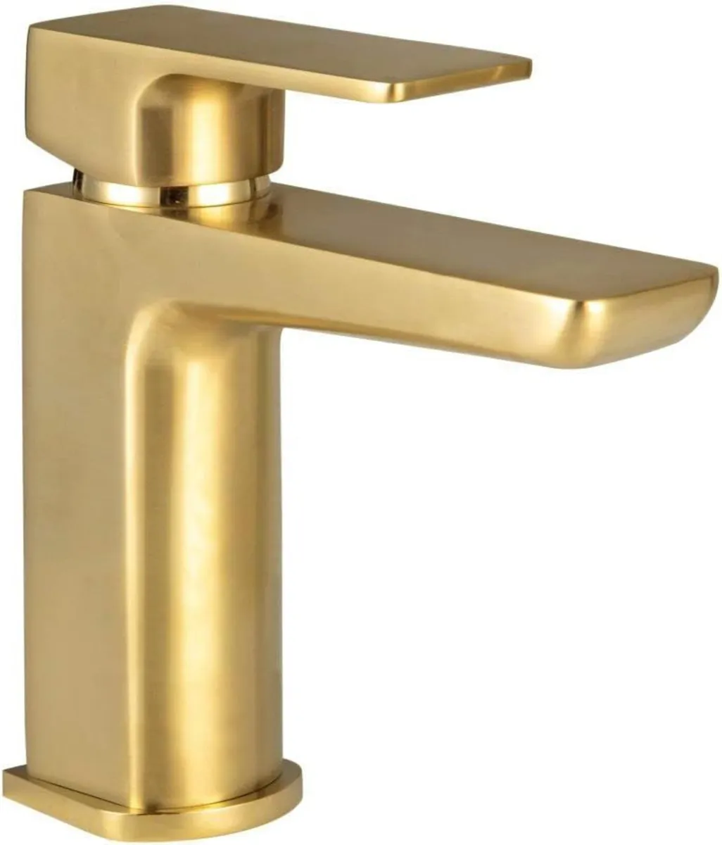 Rhodos Brushed Brass Bathroom Tap Pack Includes - Image 3