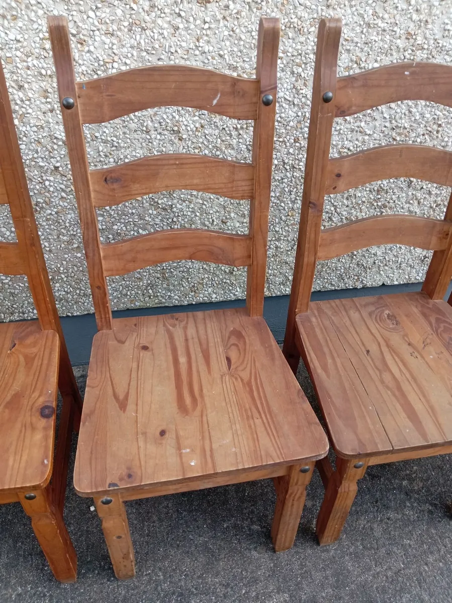 Wooden chairs - Image 2