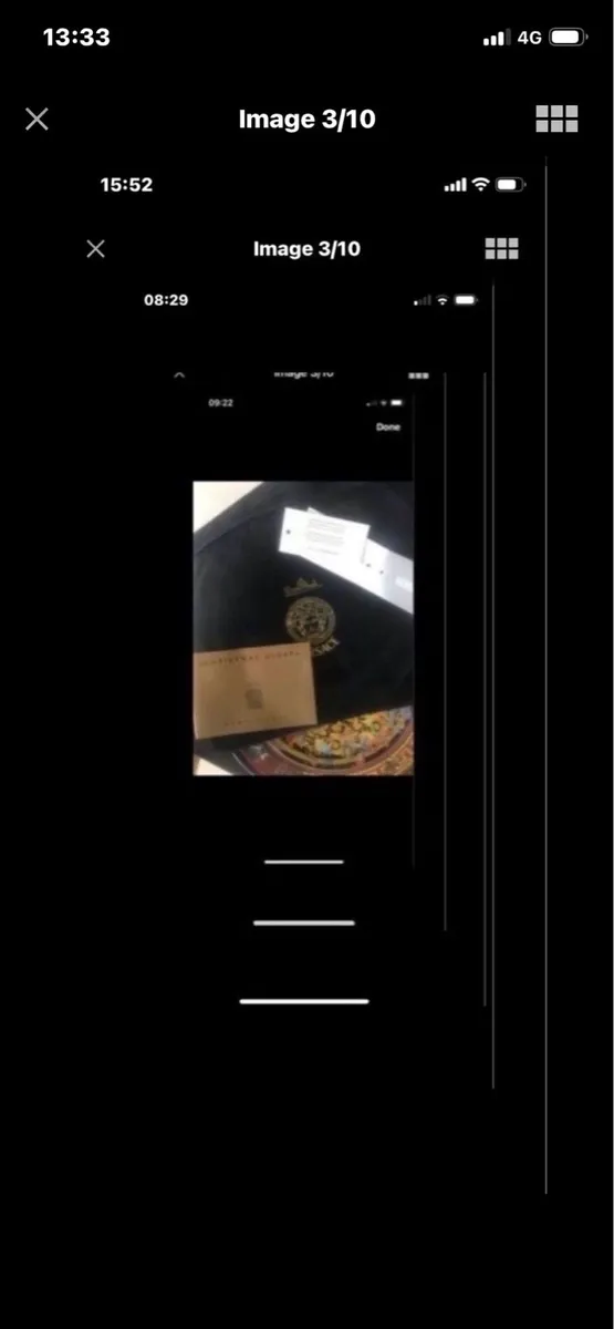 Versace Rosenthal Christmas Glory 2004 Plate - Image 3