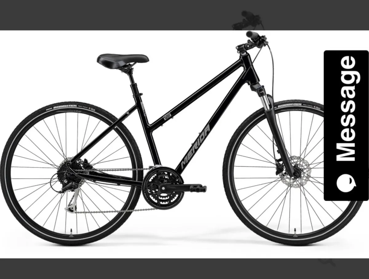 Women’s Bike MERIDA CROSSWAY 100 WOMENS HYBRID - Image 1