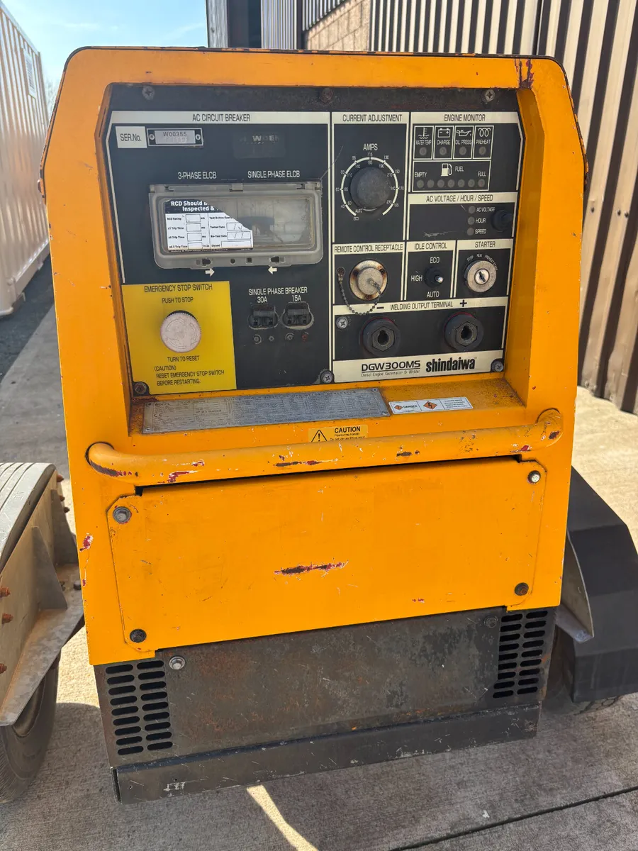 2014 Shindaiwa Eco 300 Diesel Welder Generator - Image 2