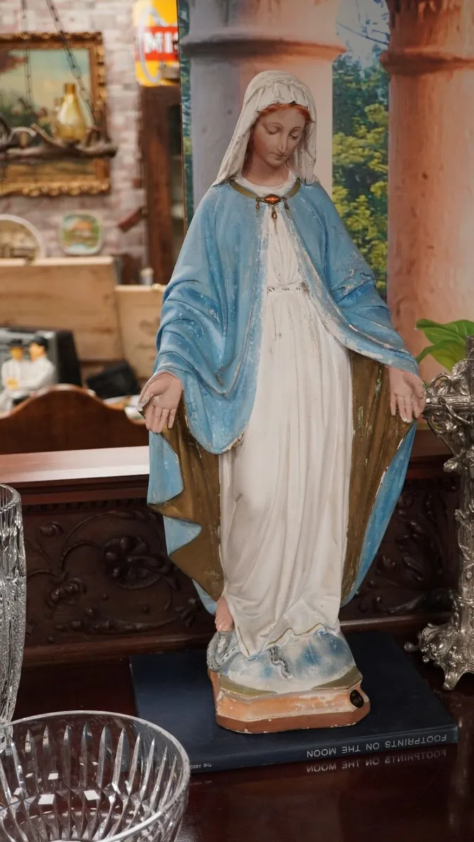 Vintage Madonna Statue - Image 1