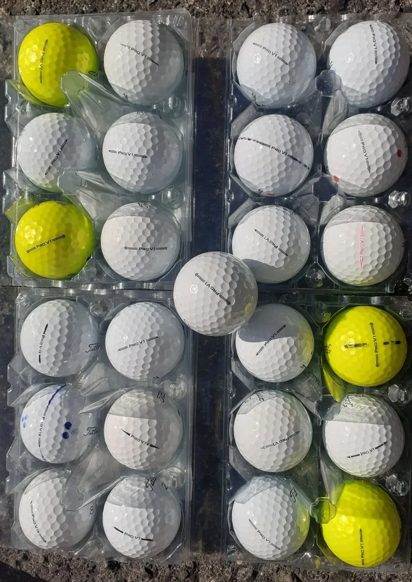 25 Titleist ProV1-V1x Grade A golf balls 40eu
