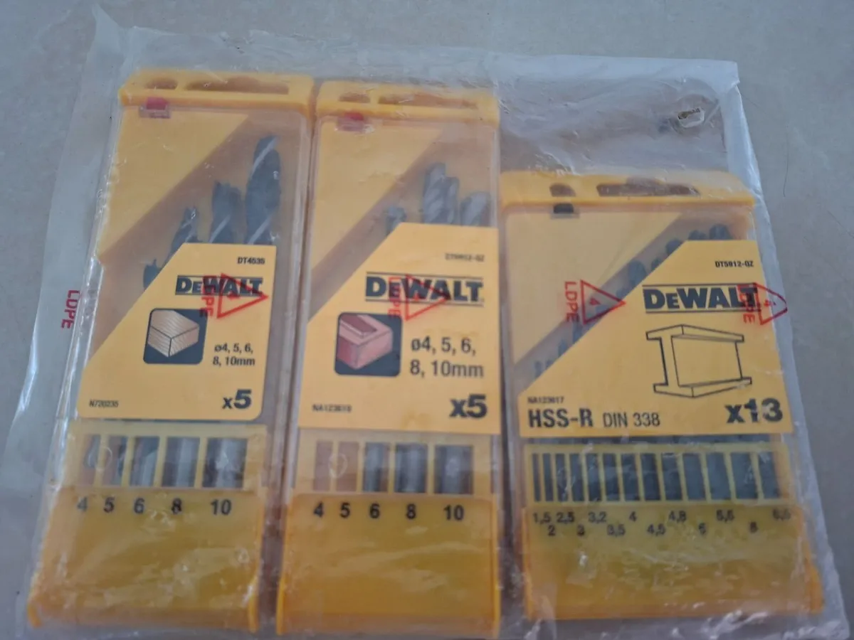 Dewalt Multi-Material Drill Bit Set 23 Pieces - Image 1