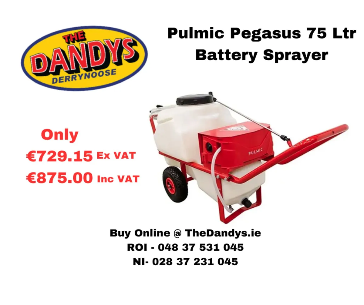 ***Lowest Cost Battery Wheeled Sprayers*** - Image 1