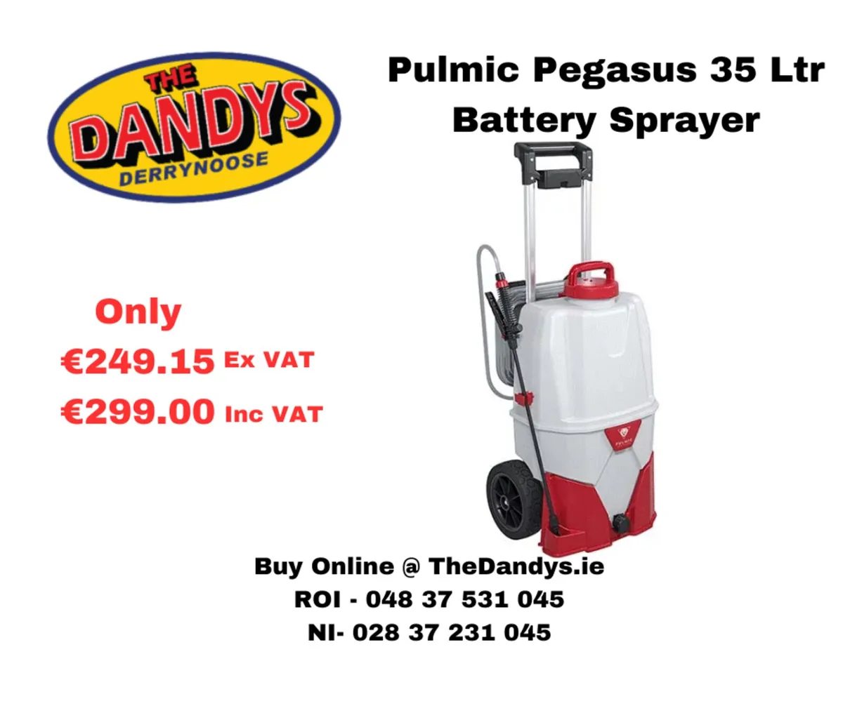***Lowest Cost Battery Wheeled Sprayers*** - Image 3
