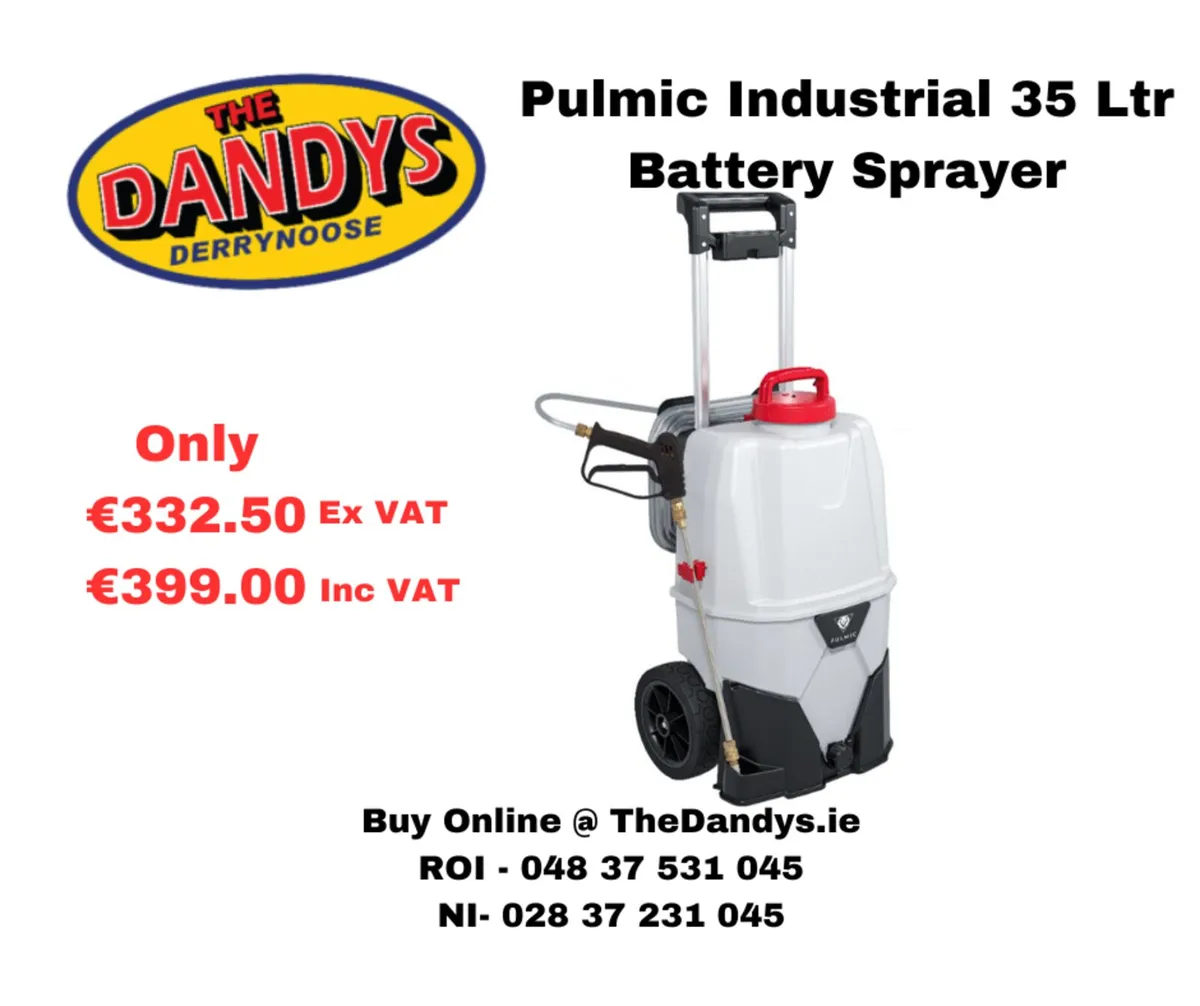 ***Lowest Cost Battery Wheeled Sprayers*** - Image 4