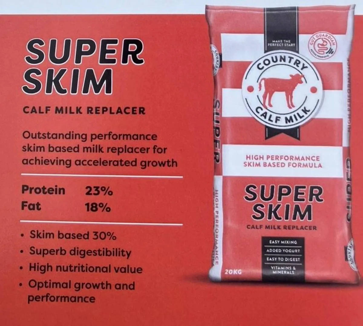 30% Skim Milk Replacer with added Yogurt - Image 1