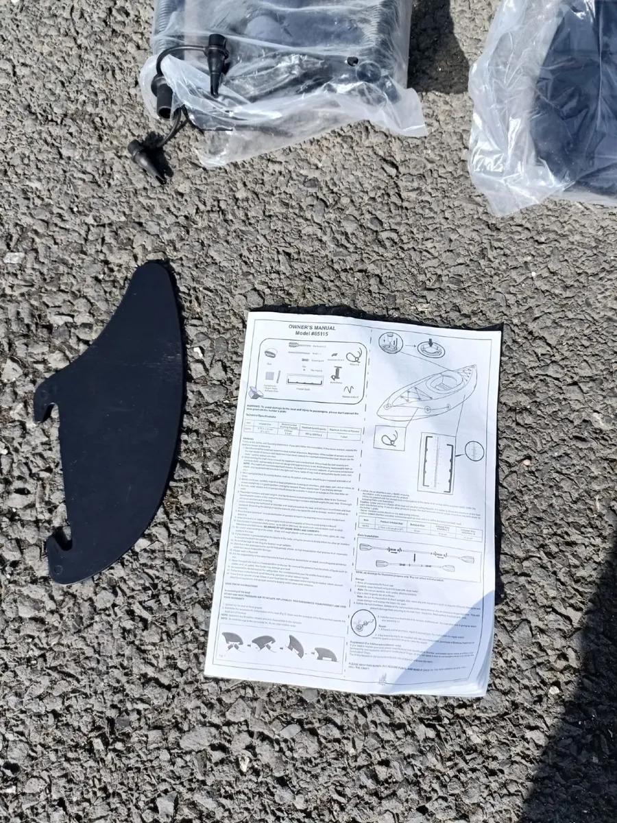 kayak Inflatable 1-seater - Image 4