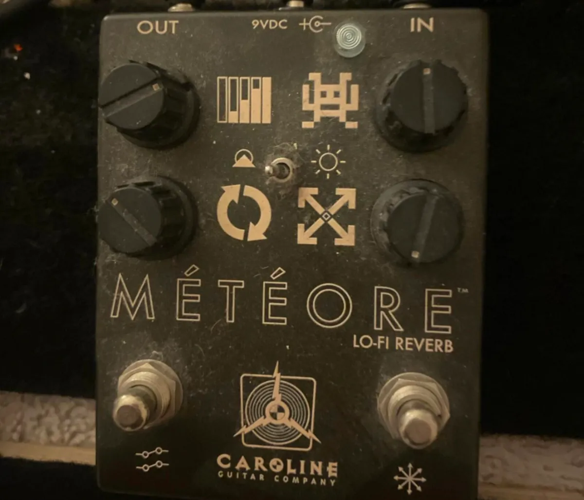 Caroline meteore reverb pedal