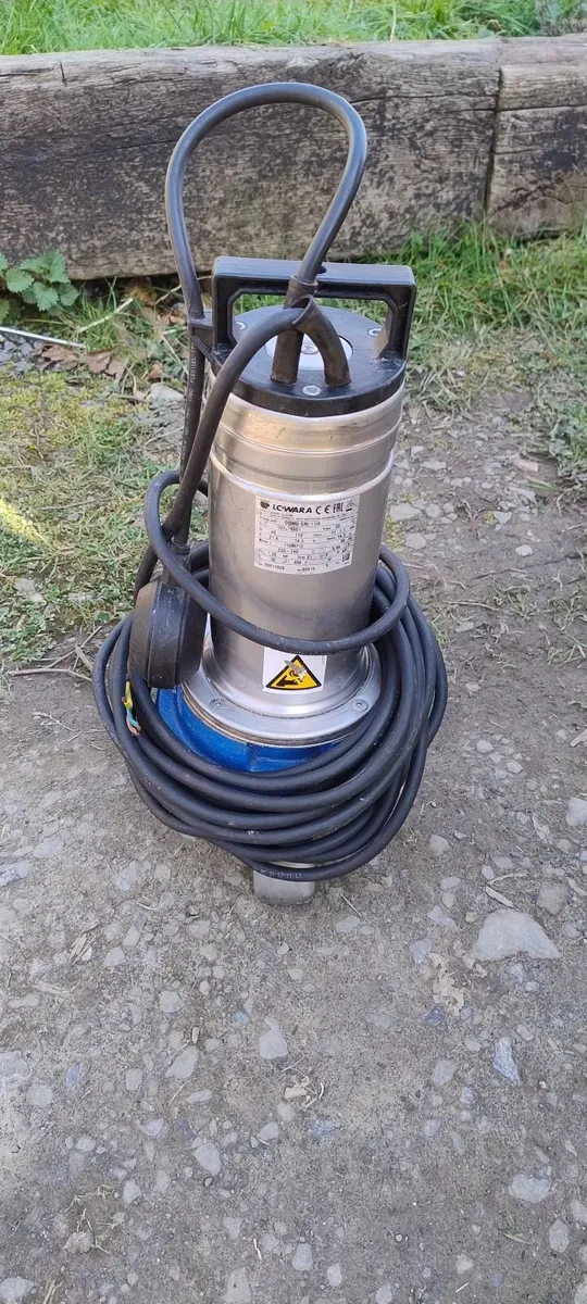 Lowara domo grinder pump - Image 1