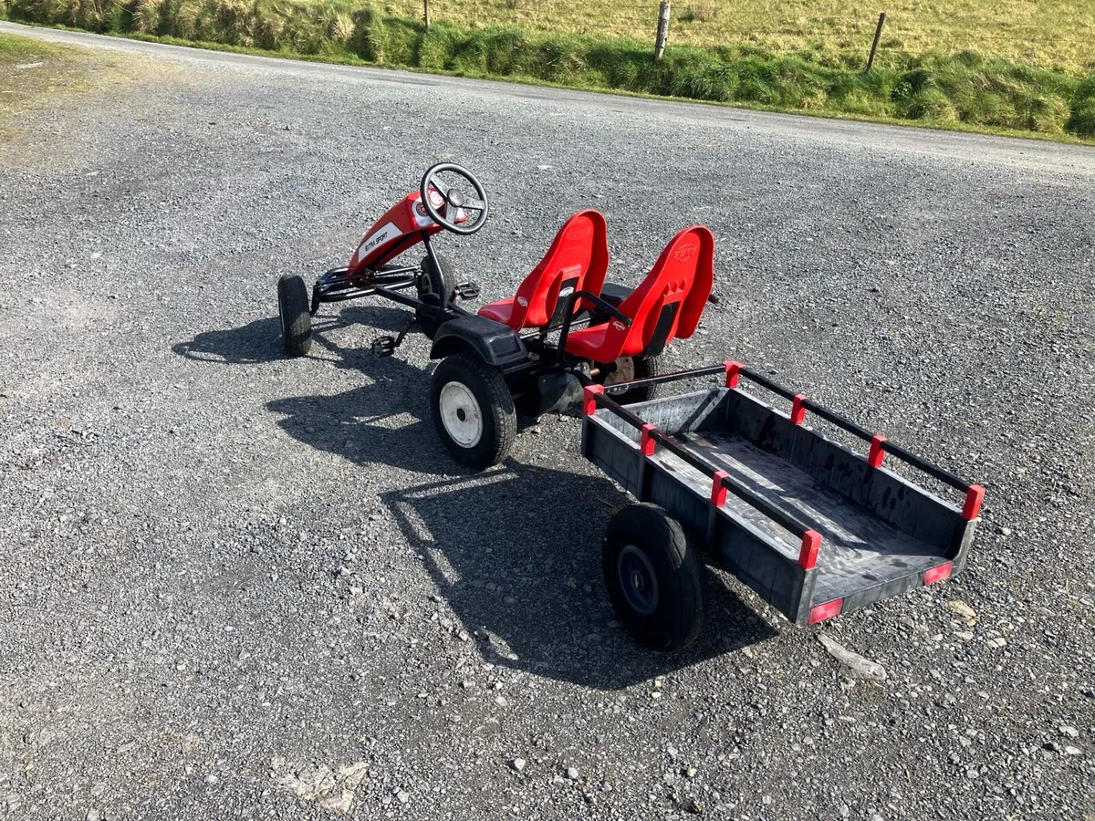 Berg go cart and trailer - Image 3