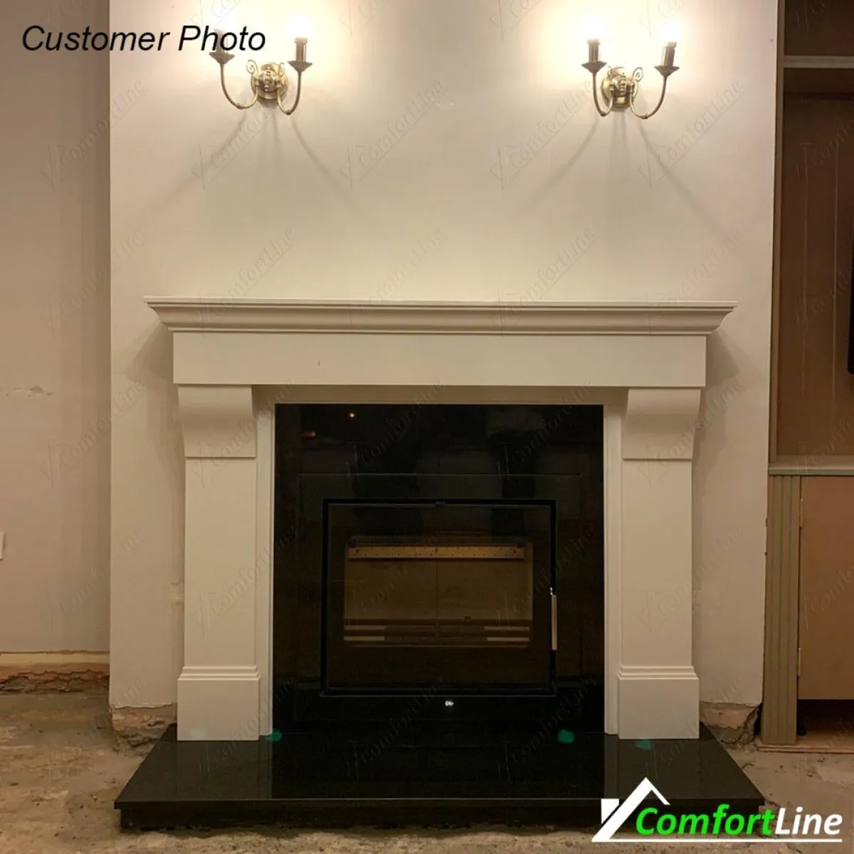 Cabra Marble Fireplace - Image 4