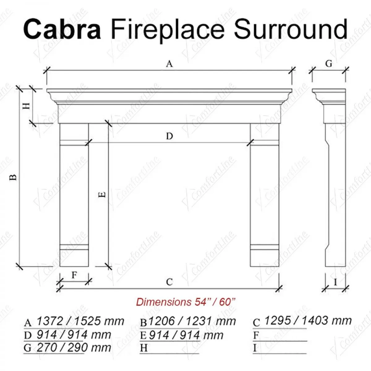 Cabra Marble Fireplace - Image 2