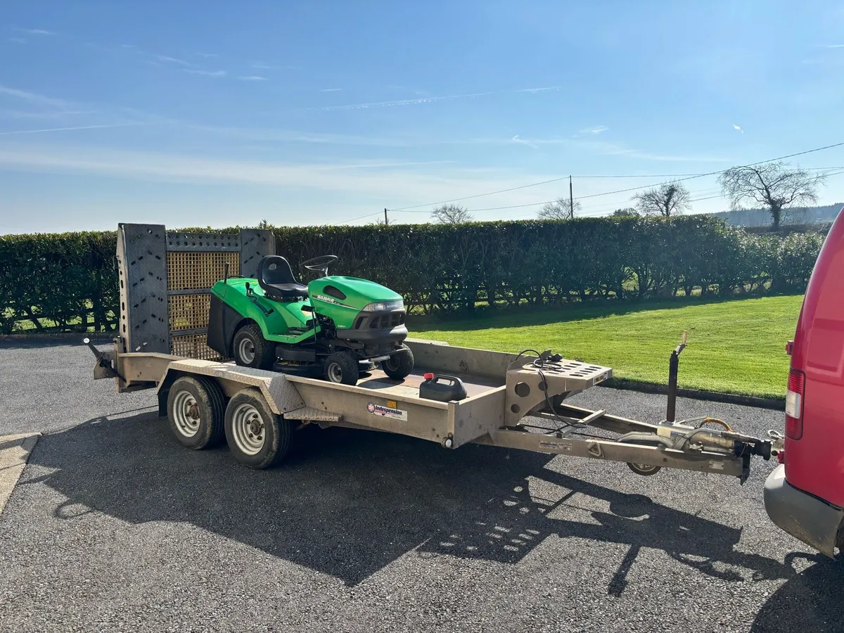 Indespension car trailer 12 foot, twin axle - Image 4