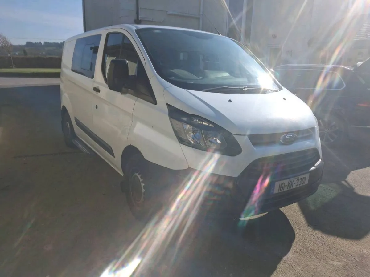 Ford transit custom crewcab 6 seater - Image 1