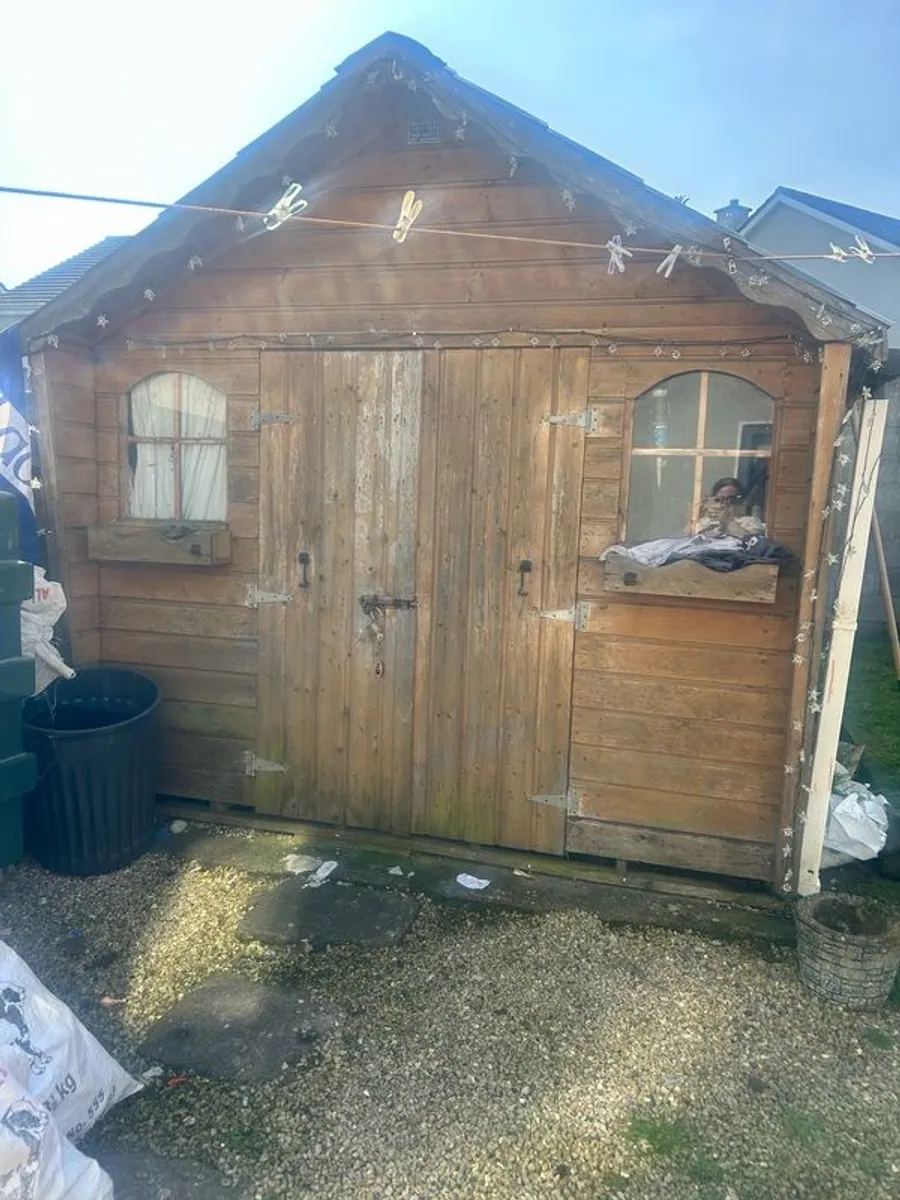 Garden shed 16.5X9 foot - Image 1