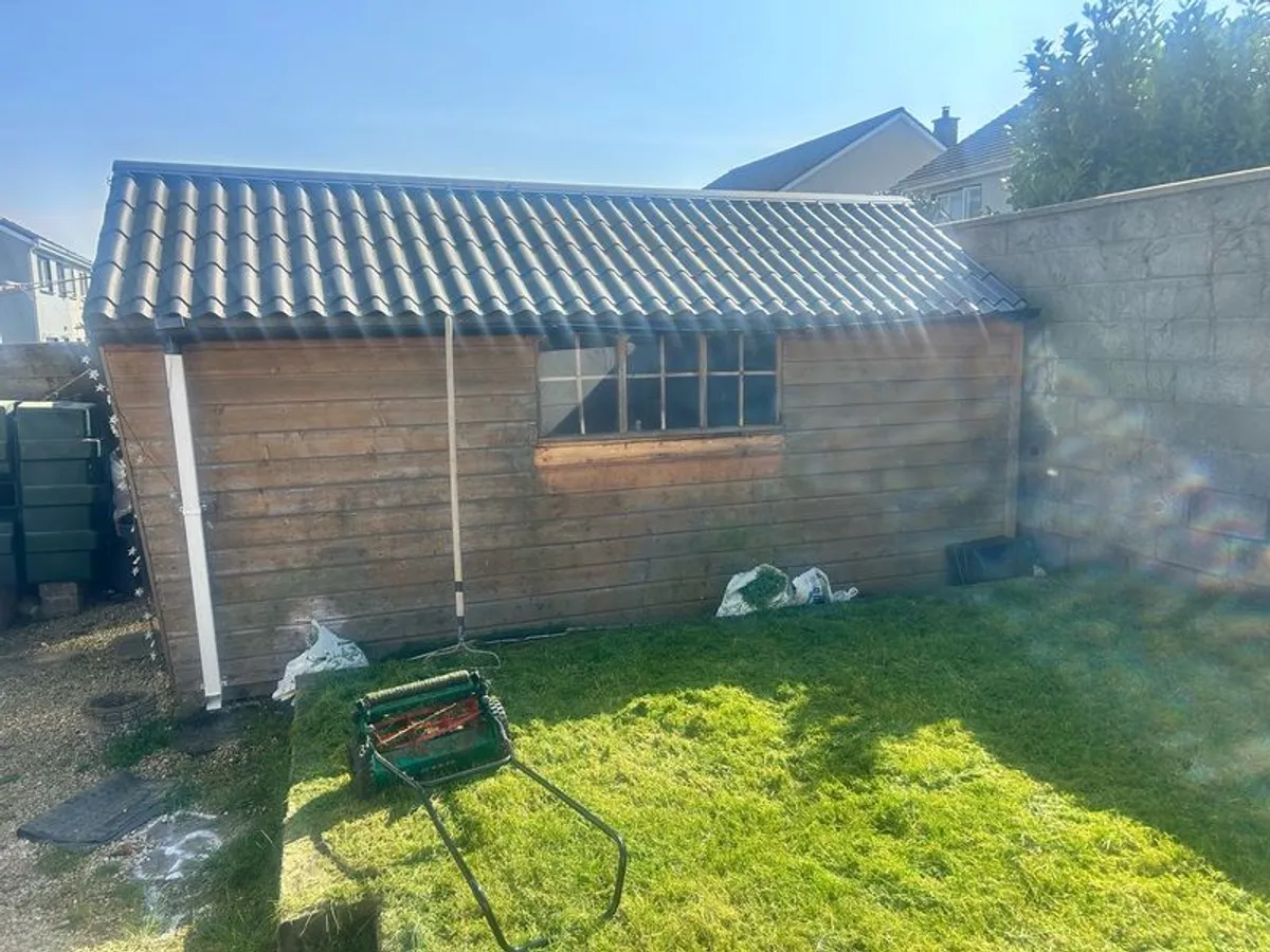 Garden shed 16.5X9 foot - Image 4