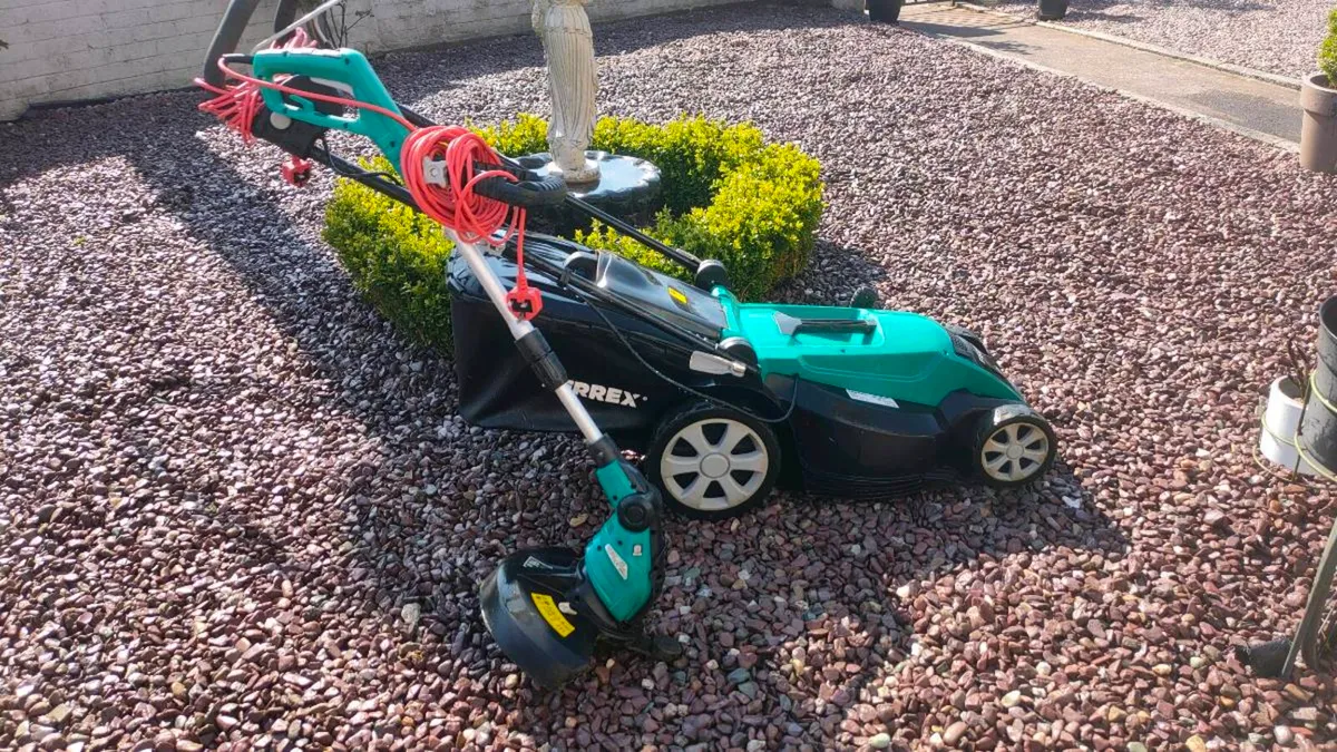 Electric Lawnmower and Strimmer - Image 1