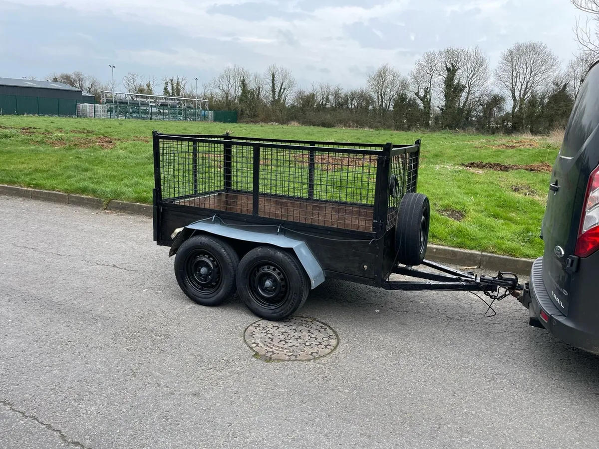 Double axle trailer for sale - Image 2