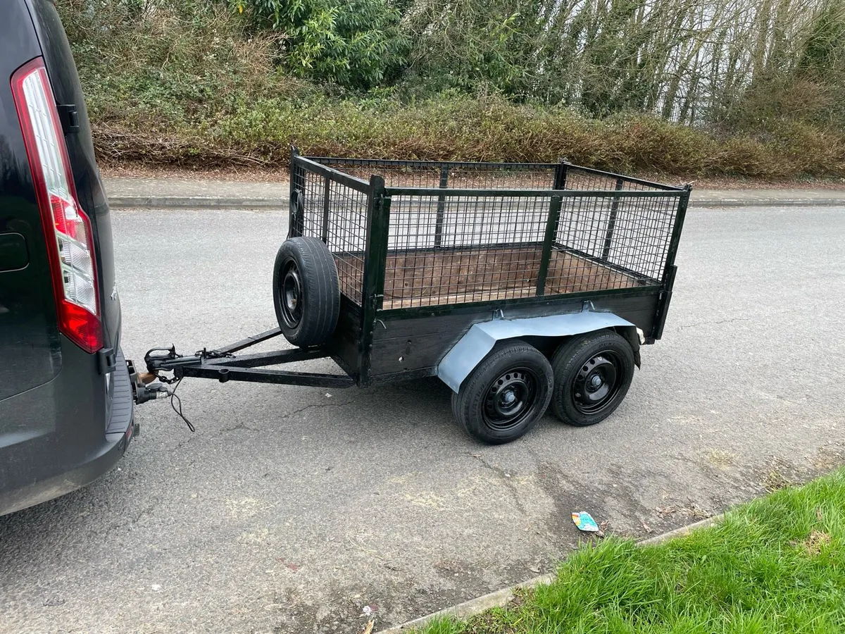 Double axle trailer for sale - Image 4