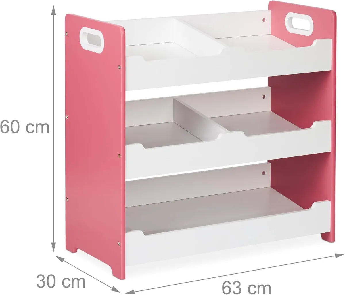 Children's Shelf 5 Compartments Storage with - Image 3