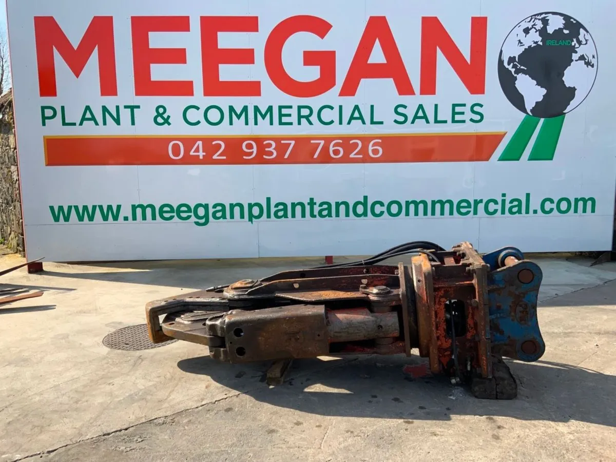 SCRAP METAL SHEARS ATTACHMENT....80mm PINS. - Image 1