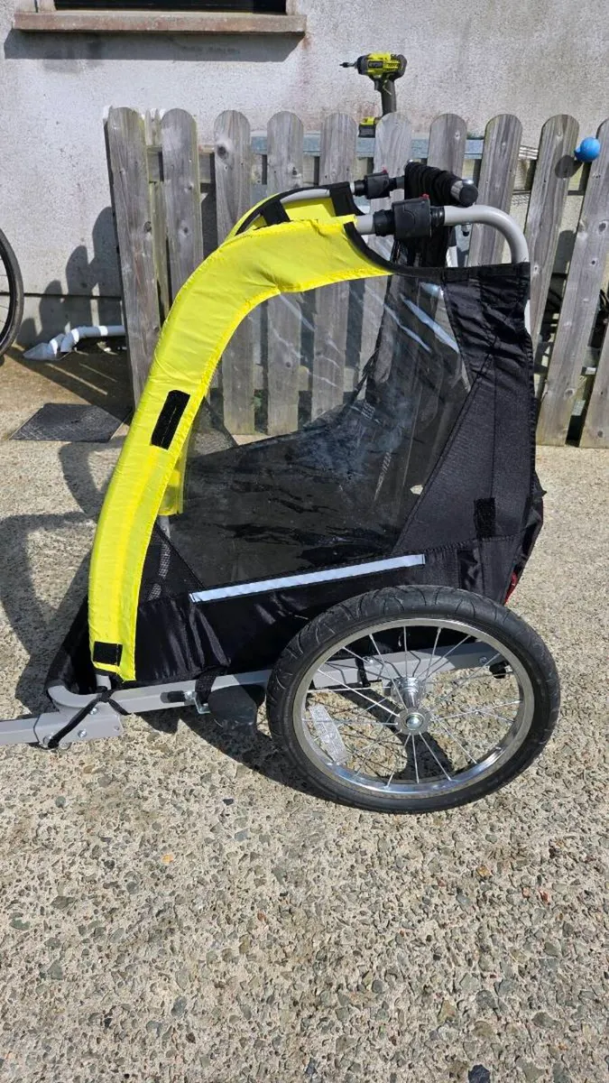 Halfords Double Child Bike Trailer - Image 4