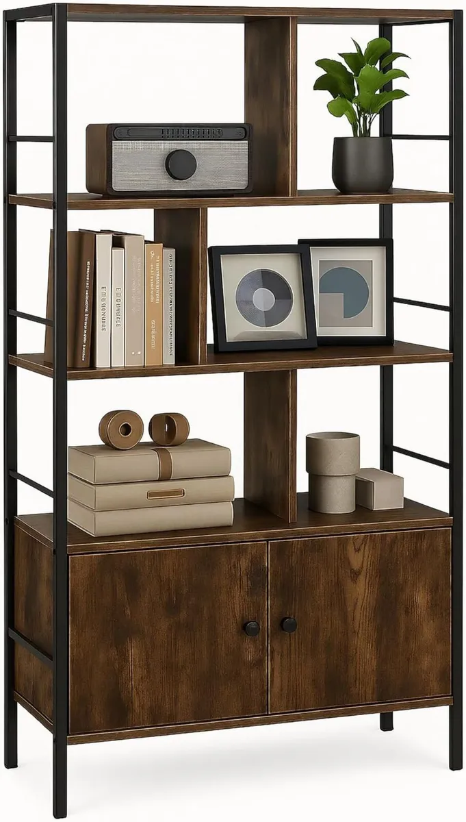 bookshelf HWD: 154.5 x 74 30 cm 3 open shelves - Image 1