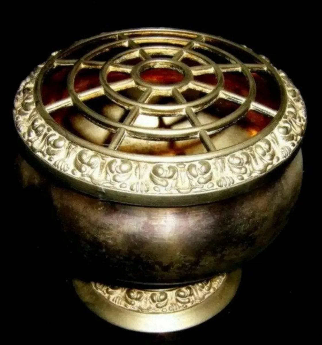 Vintage EPNS Silver Rose Bowl - Image 3