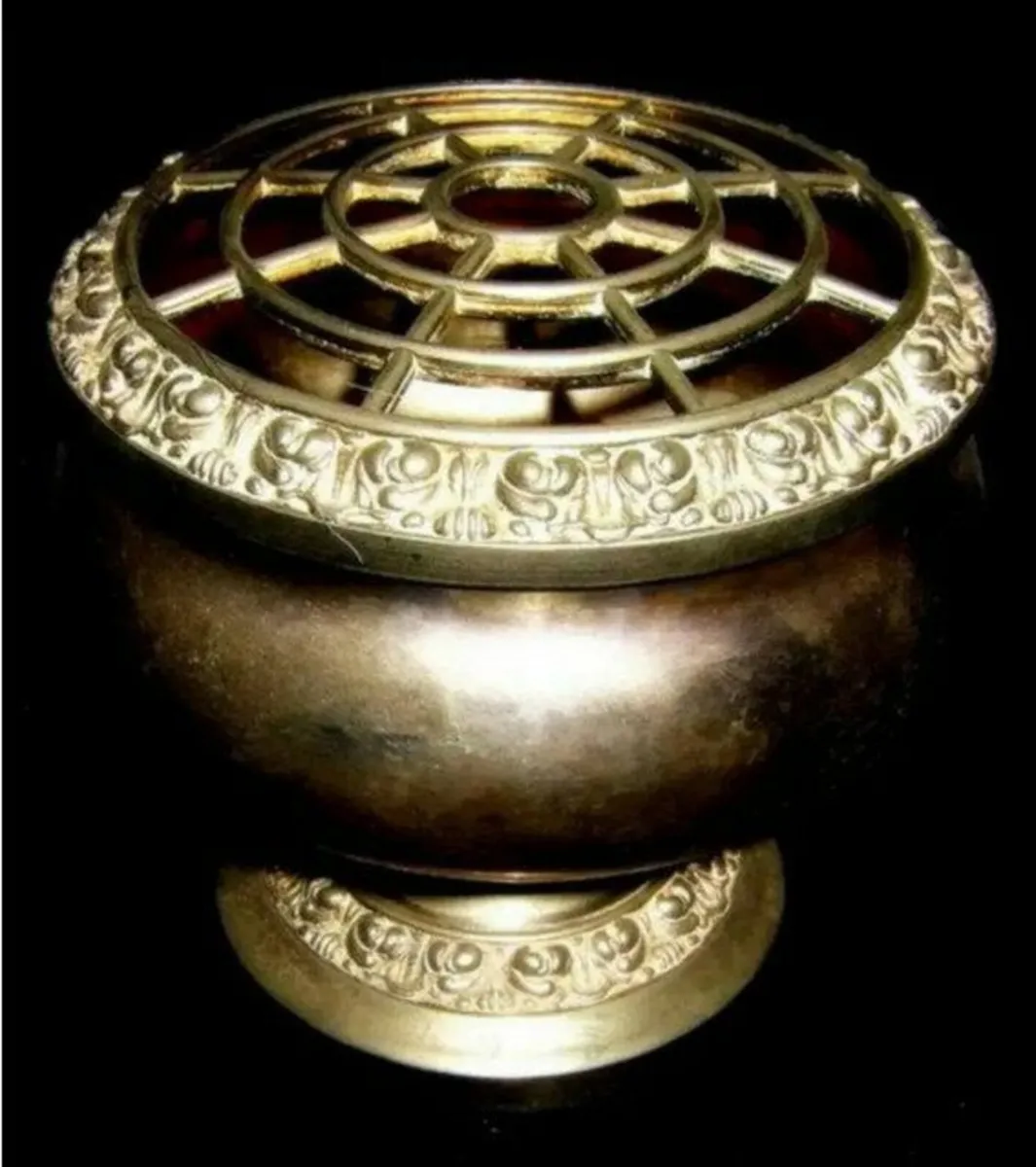 Vintage EPNS Silver Rose Bowl - Image 4