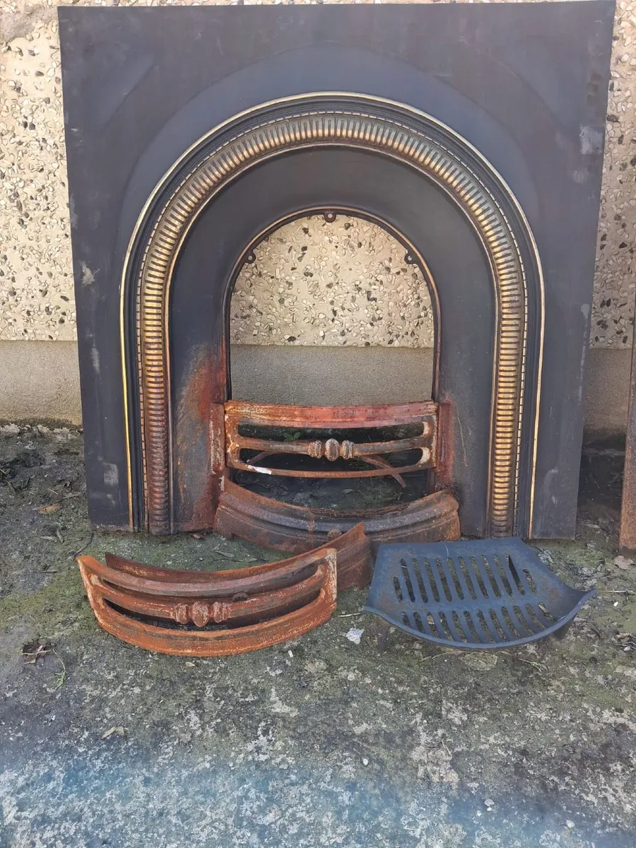 Cast iron open fire fronts - Image 2