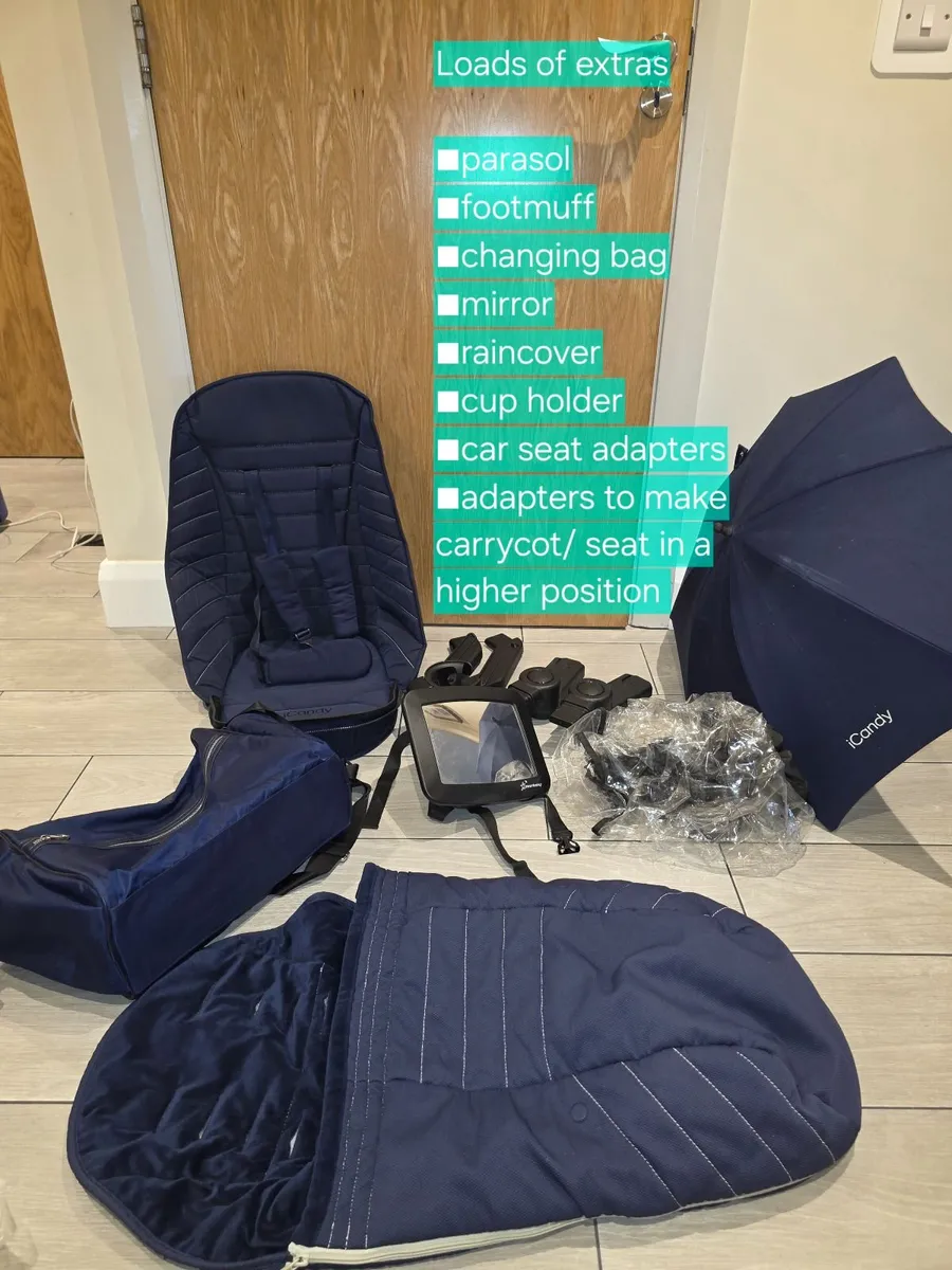 GREAT OFFER!!Full set Icandy Peach - Image 4