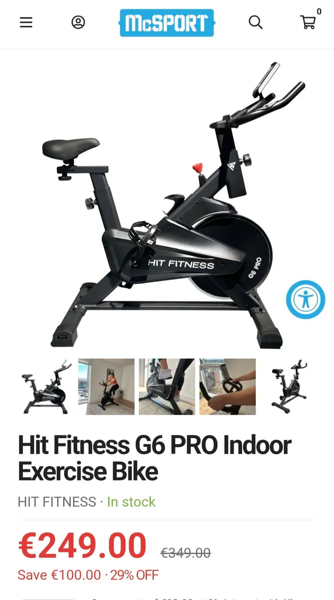 Brand New Exercise Bike - Image 1