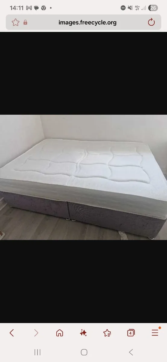 Double bed FREE