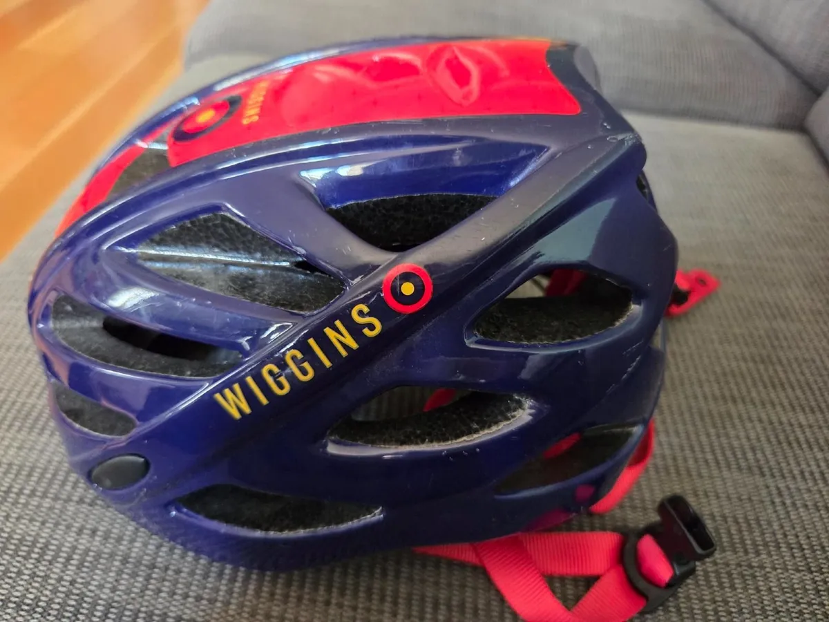 Cycling Helmet – Wiggins Edition – Good Condition - Image 1