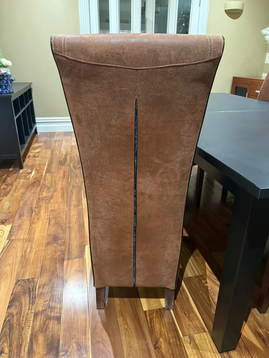 Dining Room Chairs x 6 as new - Image 3