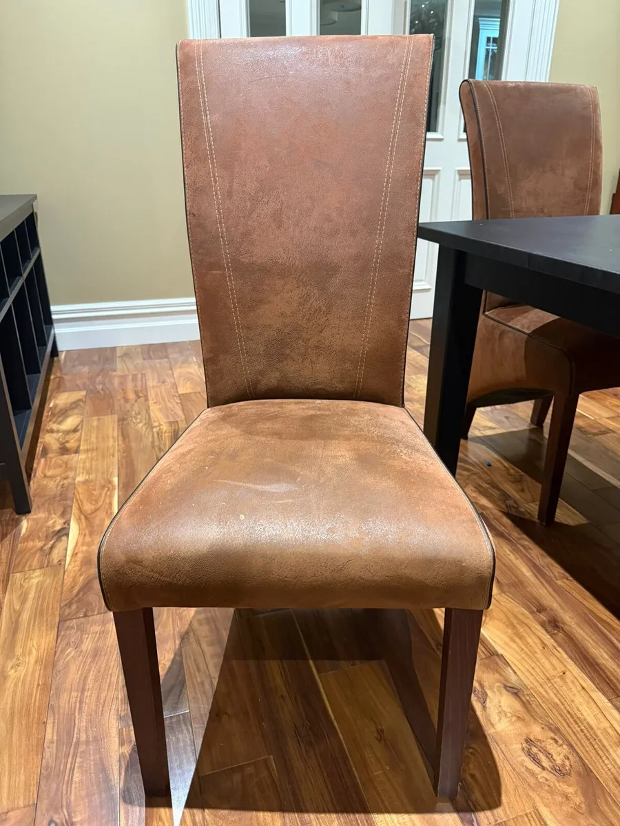 Dining Room Chairs x 6 as new - Image 4