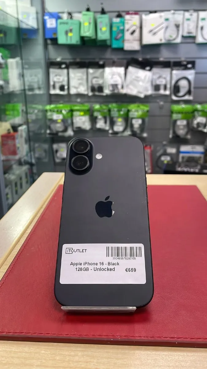 Apple iPhone 16 128GB - Black - Image 1