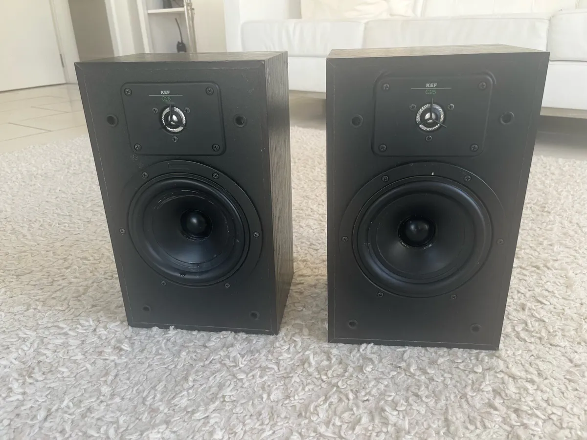 KEF C25 Speakers - Image 2