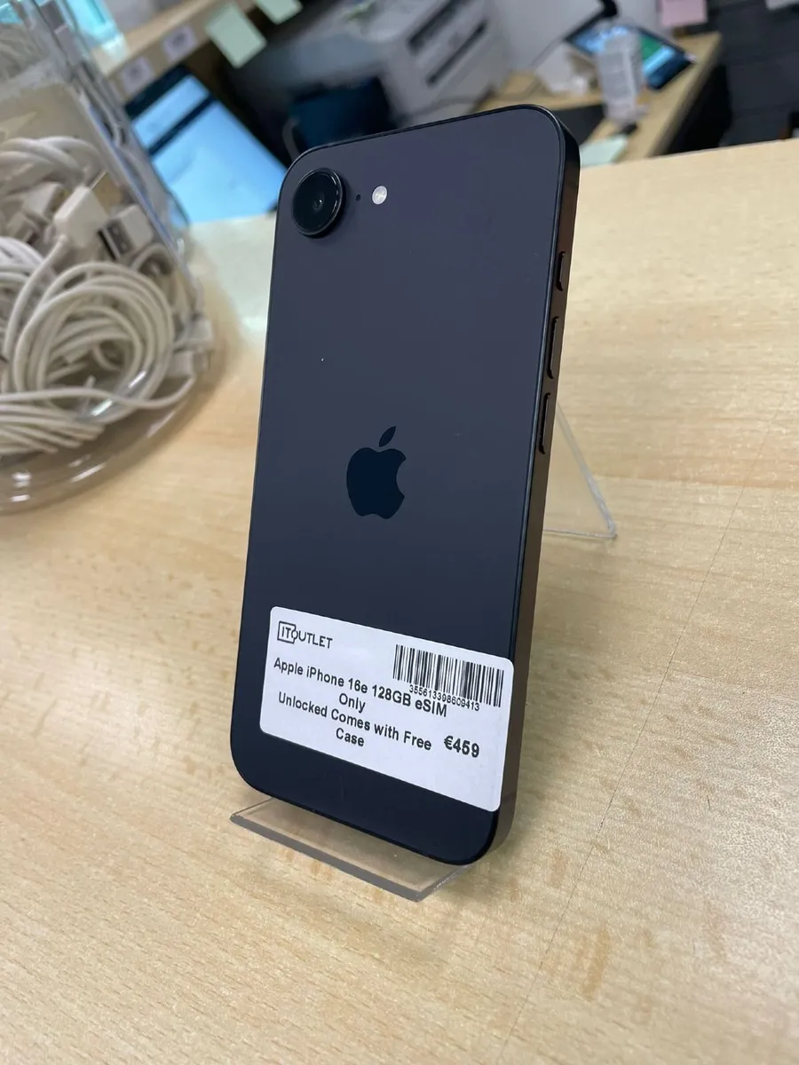 Apple iPhone 16e 128GB - Black eSIM - Image 2
