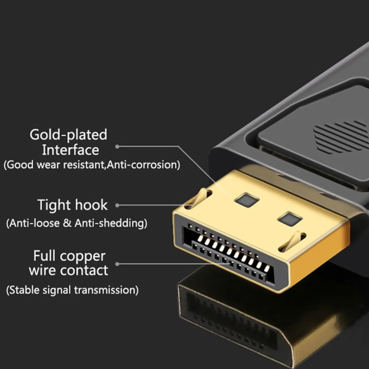 DisplayPort to HDMI Adapter 4K DP to HDMI Converte - Image 4