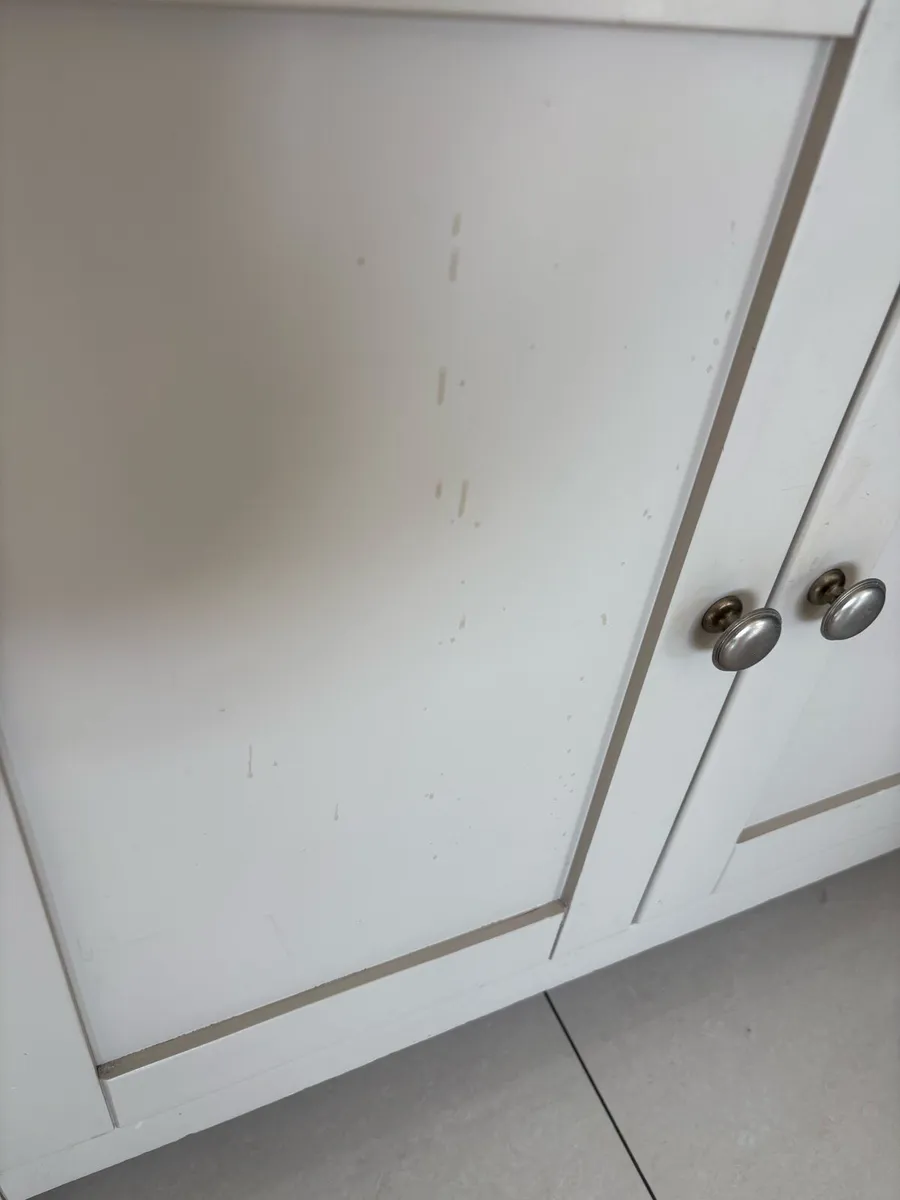 2 drawing sideboard with oak top - Image 4