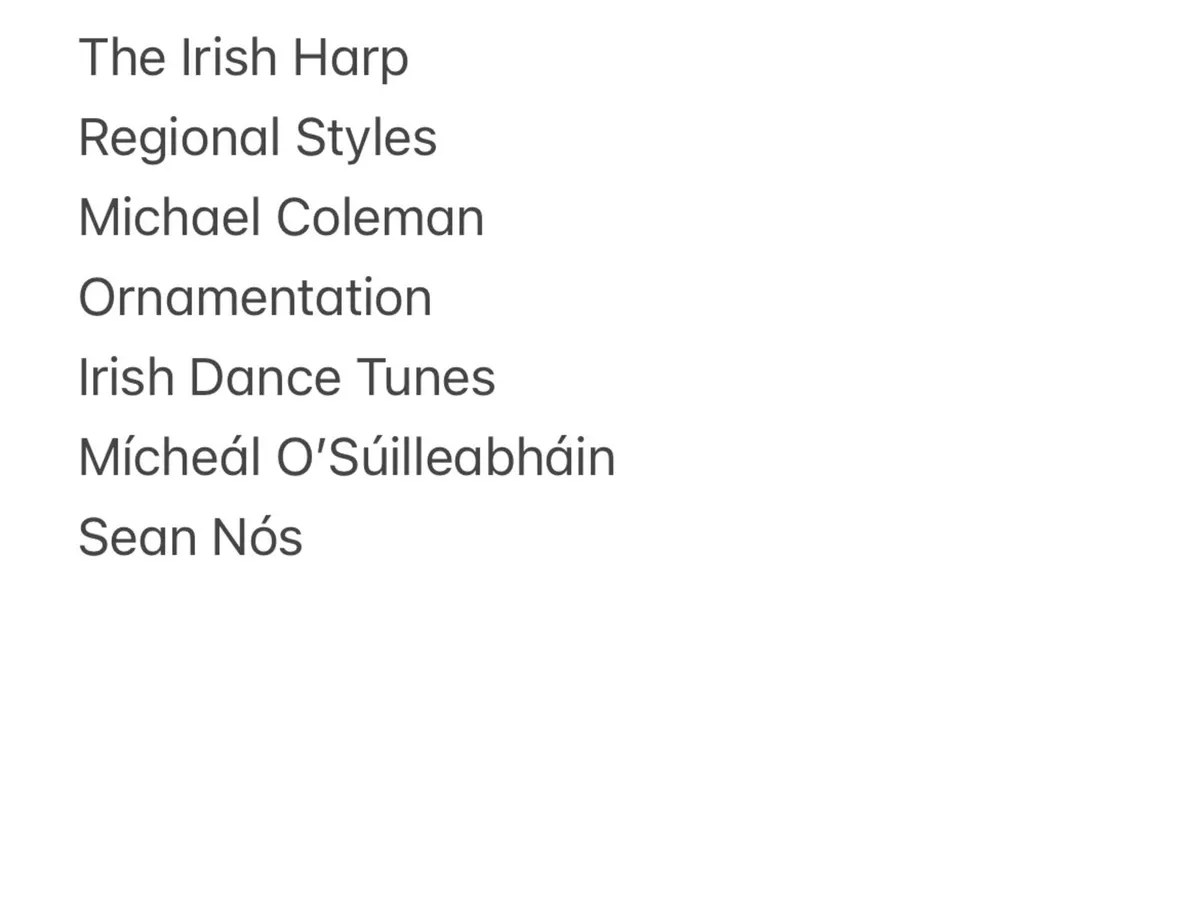 Leaving Cert Music Notes