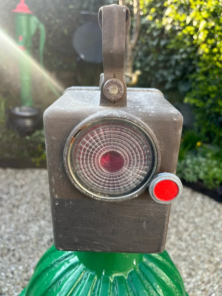 Vintage French SNCF Railway Lamp - Image 1