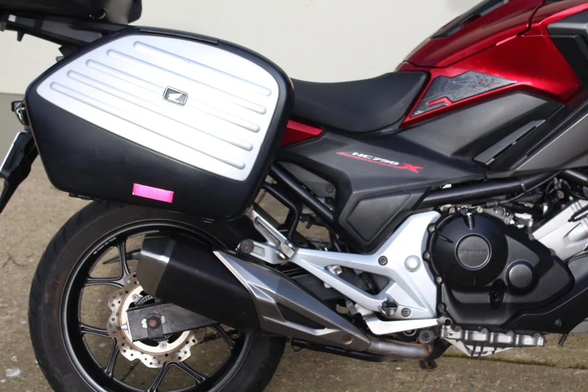 2019 Honda NC750 X with Panniers. - Image 3