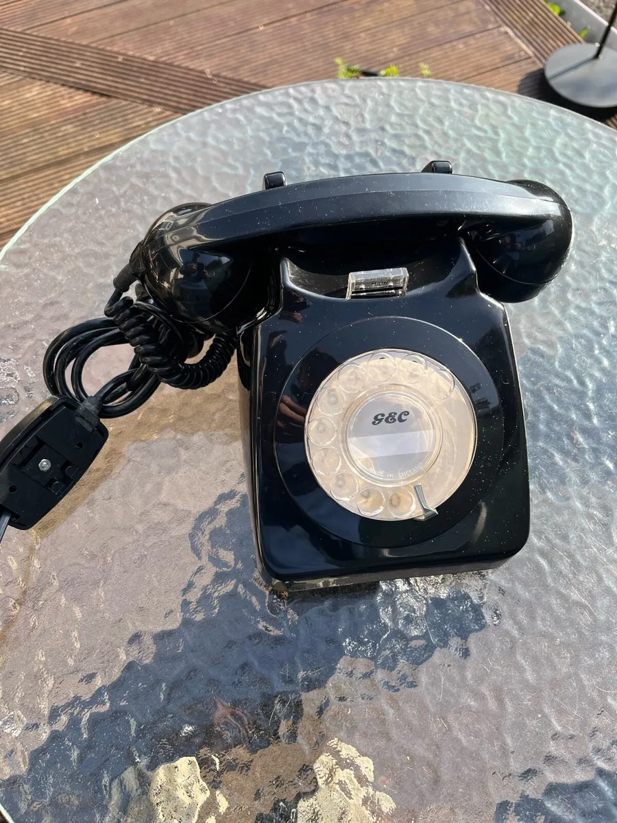 Vintage P&T Rotary Dial Telephone - Image 1