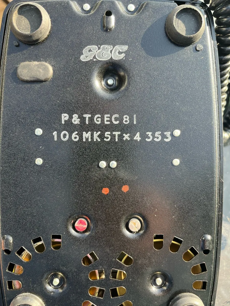 Vintage P&T Rotary Dial Telephone - Image 3