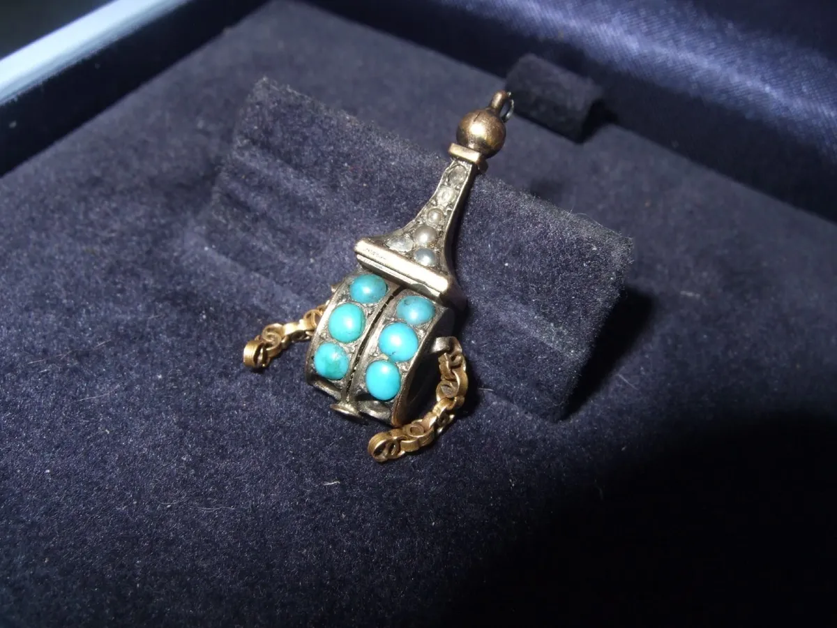 Vintage Hallmarked 9ct Gold 'Tibetan Prayer Wheel' - Image 2