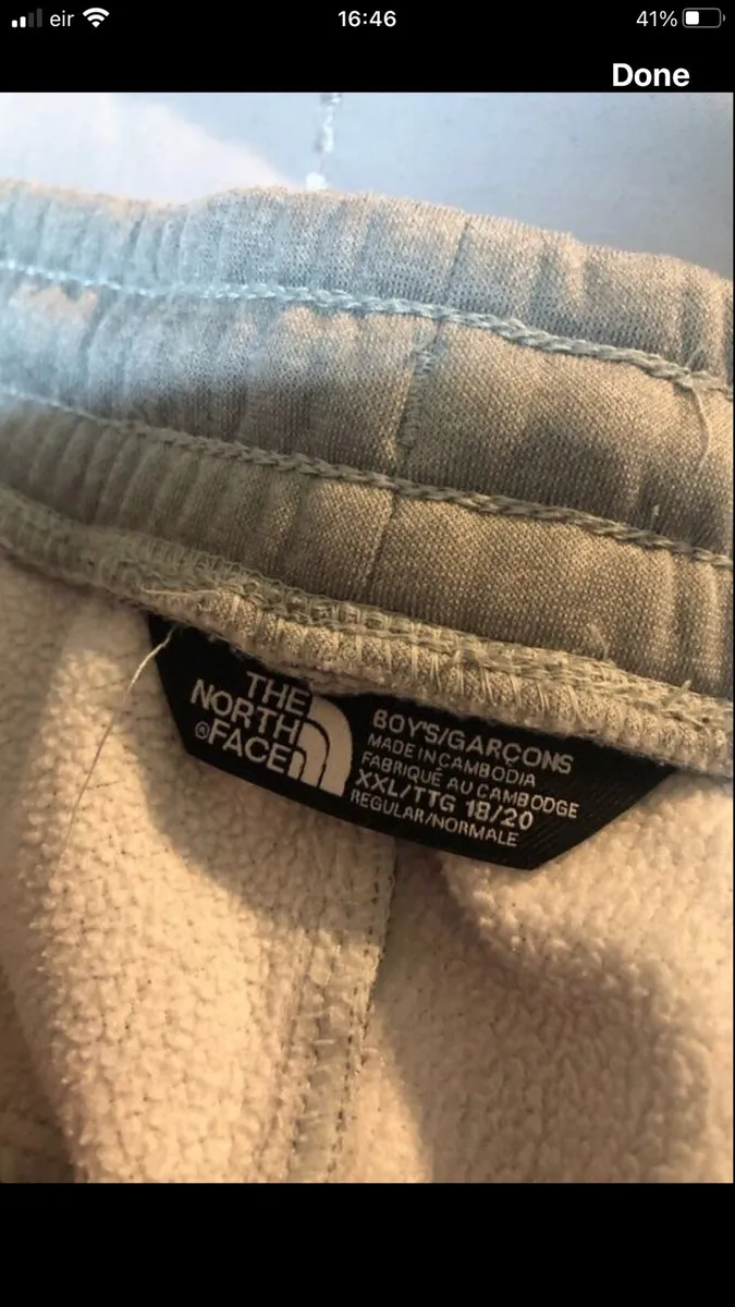 Boys northface bottoms size XxL €10 - Image 4